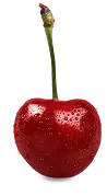 Imagem de uma cereja